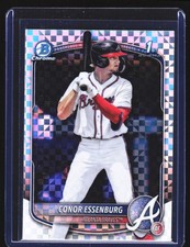 2025 Bowman Draft #BDC-124 Conor Essenburg Chrome X-Fractor