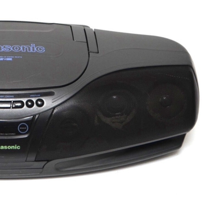 Panasonic RX-DT75 オーディオシステム Panasonic RX-DT75 Duel Deck Stereo CD Cobra Top Works And Sounds