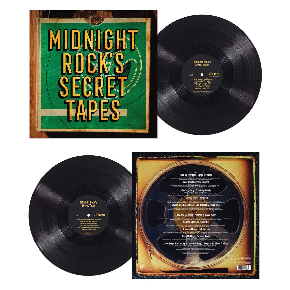 Various Artists Midnight Rock's Secret Tapes LP Vinyl RJMLP156 NEW