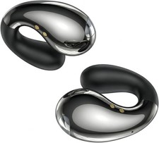 Ultra Open Ear Earbuds - Ergonomic Clip-On Earbuds, Small Bone Conduction Over-