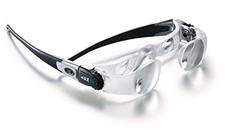 2.1X Eschenbach Max TV Glasses Distance Viewing by 1 Count Pack of 1 , Black