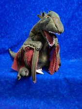 Folkmanis Dragon Hand Puppet Green Dragon with Red Wings Fantasy Plush Toy
