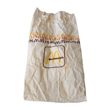 Vintage June 1987 McDONALD's 1-3 item Fast Food PAPER BAG 4 Logo Advertsing