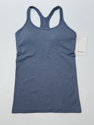 Lululemon EBB to Street Damen-Tanktop Modellnummer: LW1AX1S WSDN Größe USA 8 UK 12