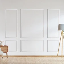 Peel and Stick Wall Molding Kit, Accent Wall Panels for Interior Wall Decor with