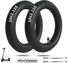 2 Pack 10 x 2.125 Scooter Tire Inner Tube, 10 inch Tube Thickened  Compatibl...