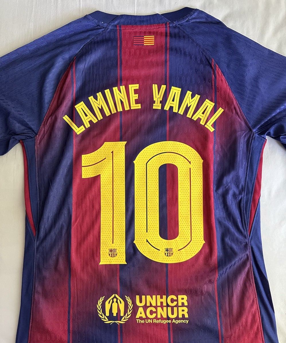 FC Barcelona ヤマル　ゲームジャージ(Away 2025~26)M Nike Men's La Liga FC Barcelona 2025/26 Away Jersey w