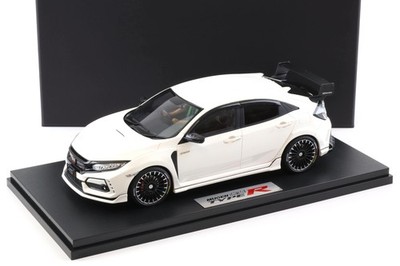 1:18 Pop Race Honda Civic Type R FK8 Mugen White With Driver | eBay