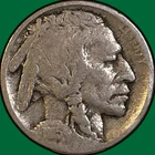 1915 Buffalo Nickel Very Good VG Coin #35799