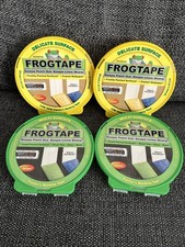 Image of 4x FrogTape Multi-Surface Painters Masking Tape Pack Set - Green - 24mm x 41.1m