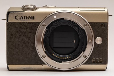 Canon EOS M200 Gold Mirrorless Body Err 20 Shutter Fault FOR PARTS/REPAIR As-Is