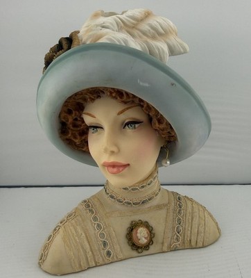 Cameo Girls Lady Vase Judith 1910 Transatlantic Lady Bust 2000 Ed