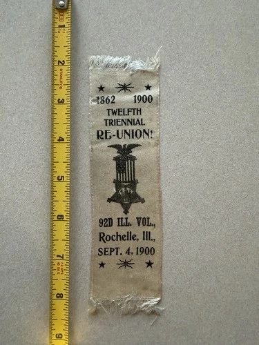 Wilders Brigade Reunion Ribbon Grand Army Republic