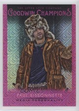 2021 Upper Deck Goodwin Champions Platinum Pink Traxx /299 Paul Bissonnette 0y59