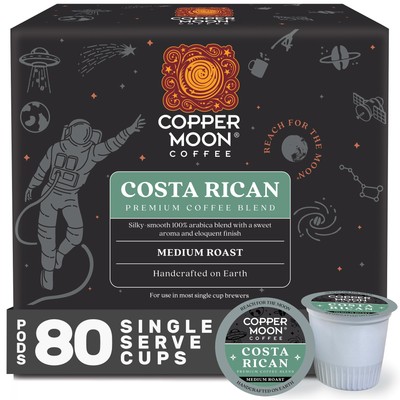 Single Serve Coffee Pods For Keurig K-Cup Brewers, Medium Roast, Costa Rican ...