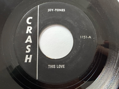 #ad #ad Northern Soul 45 Joy Tones quot;This Lovequot; quot;I Wanna Party..quot; Crash 1151 VG HEAR $260.00