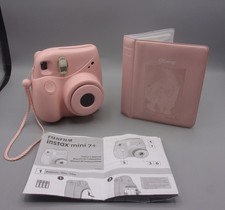 Fujifilm Light Pink Instax Mini 7 Plus Instant Film Camera  Photo Album