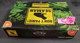 Seaman Dreamcast Limited Edition VMU Bundle Box COMPLETE microphone clear Japan