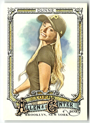 Topps Allen & Ginter MLB 2025 No. 225 Livvy Dunne