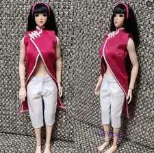 1Set Female Soldier Action Figure 1/6 12" Cherry Blossom Clothes Model TBL PH