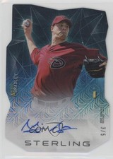 2014 Bowman Sterling Die-Cut Japan-Fractor 3/5 Archie Bradley #SA-AB Auto i5q