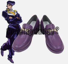 Diamond is Unbreakable Josuke Higashikata Cosplay Slip-ons Loafer Shoes