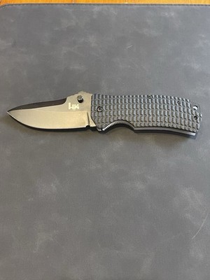 Heckler & Koch HK Conspiracy 14201BT Pocketknife Aluminum Handle Black