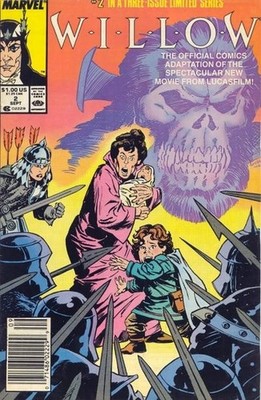 Willow (Marvel) #2 (Newsstand) FN; Marvel | Movie Adaptation - w/Bag+Board