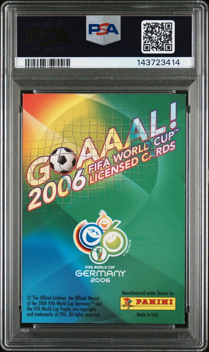 PANINI WORLD CUP 2006 Candy Sticker Lionel Messi Rookie Numéro 103 SGC