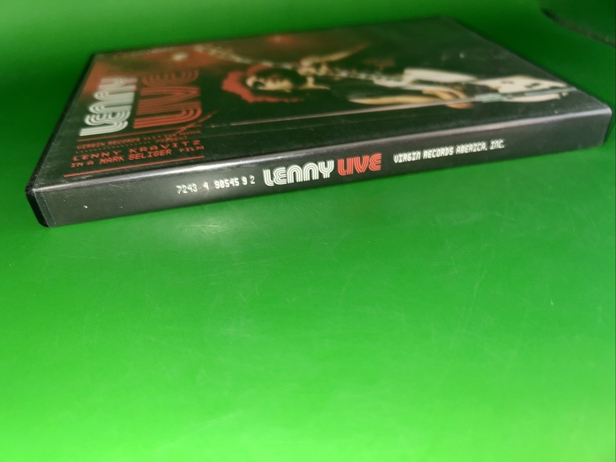 LENNY KRAVITZ • Lenny Live DVD | eBay