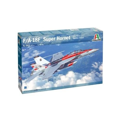 1:48 ITALERI F/A-18F Super Hornet U.S. Navy Special Colors Kit IT2823 - Immagine 2 di 2