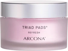 ARCONA Triad Pads - Cold Processed Cranberry and Rice Toner  45 pads