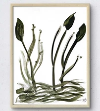 Wild Medicine ~ ORIGINAL Acrylic Painting 9X12 Paper Unframed ~  AM Mai