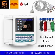 Touch Digital 12 Channel Lead Electrocardiograph USB PC Software DE Warehouse