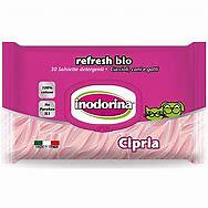 Inodorina Refresh Bio Salviette detergenti Cipria