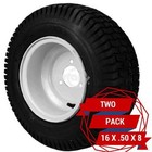 2 Pack Rear Engine Rider Rear Wheels 16 X 6.50 X 8 Fits Snapper 7052270 ...