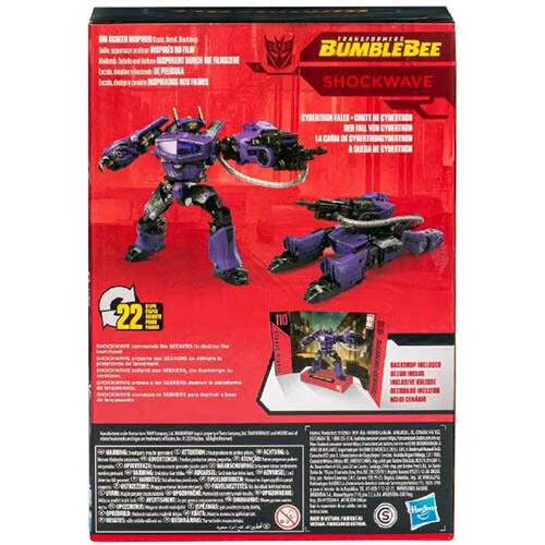 Transformers Shockwave Voyager Studio SS110 Action Figure Hasbro Official - Image 3 of 4