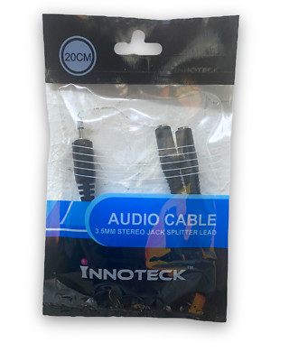 3,5Mm Stereo Jack Twin Splitter Kabel Innoteck 20Cm