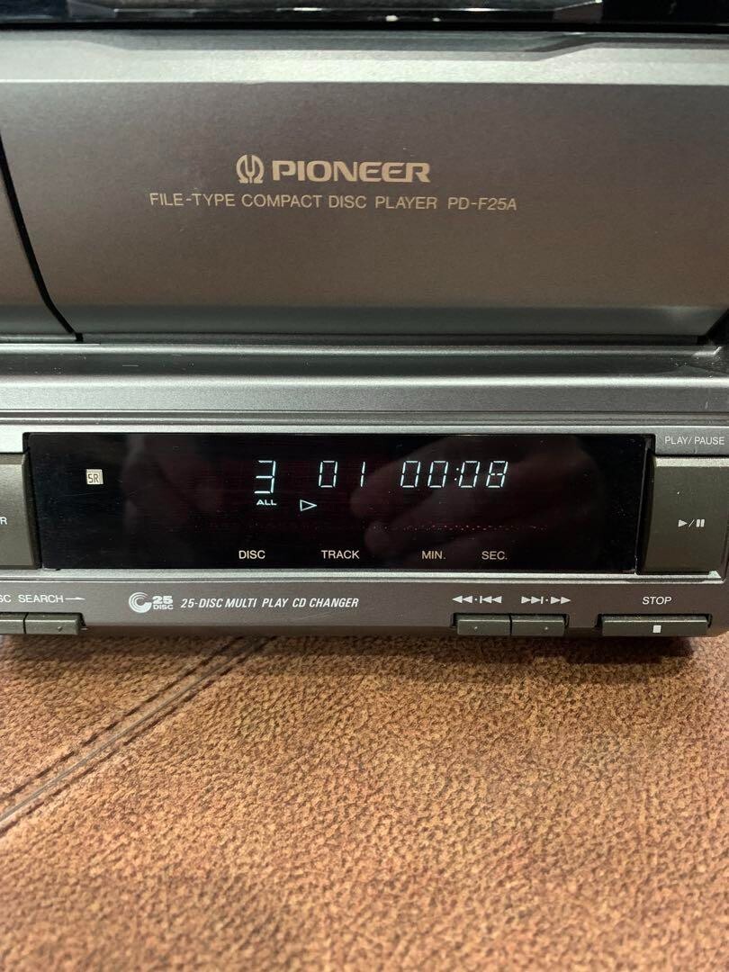 パイオニアPioneer PD-F25A コンパクトディスクプレーヤー 楽天市場】パイオニア Pioneer 25枚ファイルタイプCDプレーヤー PD
