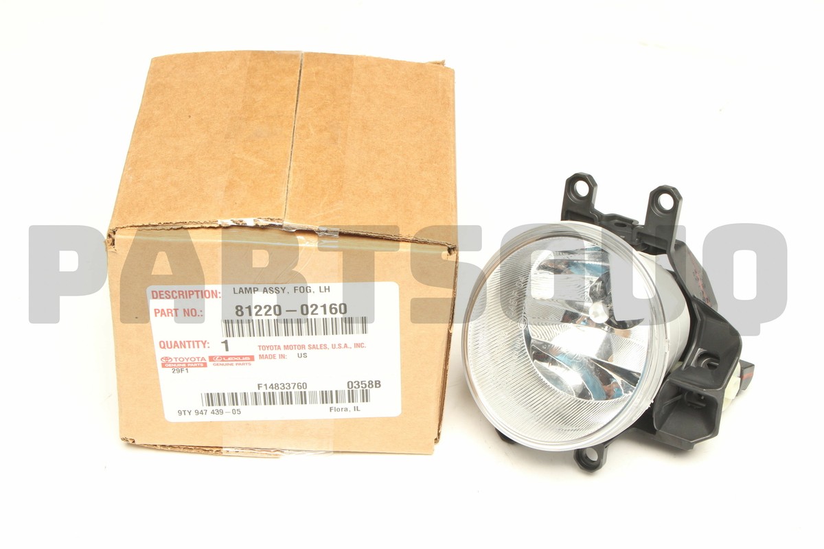 8122002160 Genuine Toyota LAMP ASSY, FOG, LH 81220-02160 | eBay