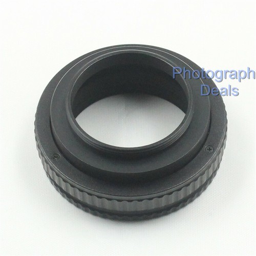 Brass M42 to M39 12mm-19mm Adjustable Focus Helicoid Adapter Macro Mount Tube - Picture 7 of 8