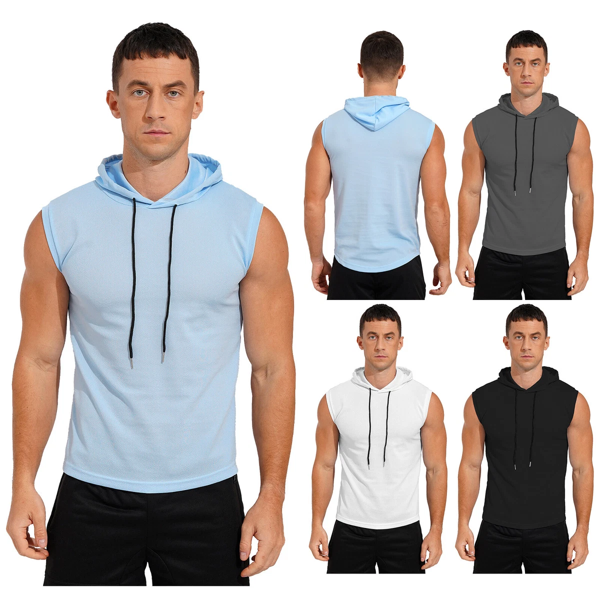 Under Armour Seamless Sleeveless Hoodie Blue Ink