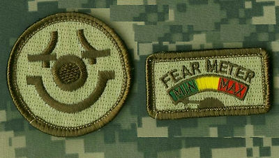 Gelenk Sp Ops Task Force Cjsotf-A Dichtung Oda Marsoc 2 '' 2-PC: Fear Meter +