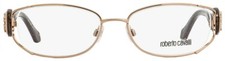 Roberto Cavalli Calenzano RC5028 Brown 034 Eyeglasses Frame W/Stones 53-17-135