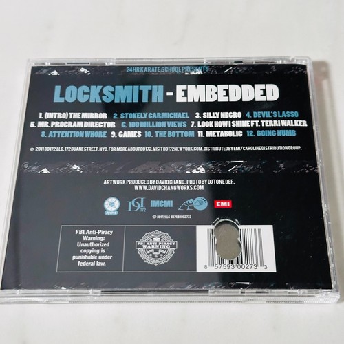 Locksmith – CD - Embedded - Rare - Bay Area Rap - Foto 3 di 4