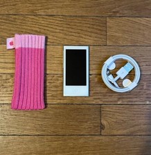 Ipod nano Gris Clair 16 go 7e génération APPLE écouteurs MP3 Musique en bon état