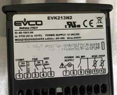  New For EVCO Temperature Controller EVK213N2