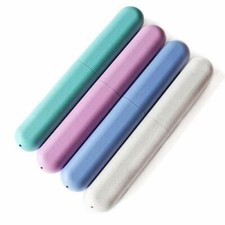 4 Pack Travel Toothbrush Case Portable Toothbrush Holder for Camping Home School