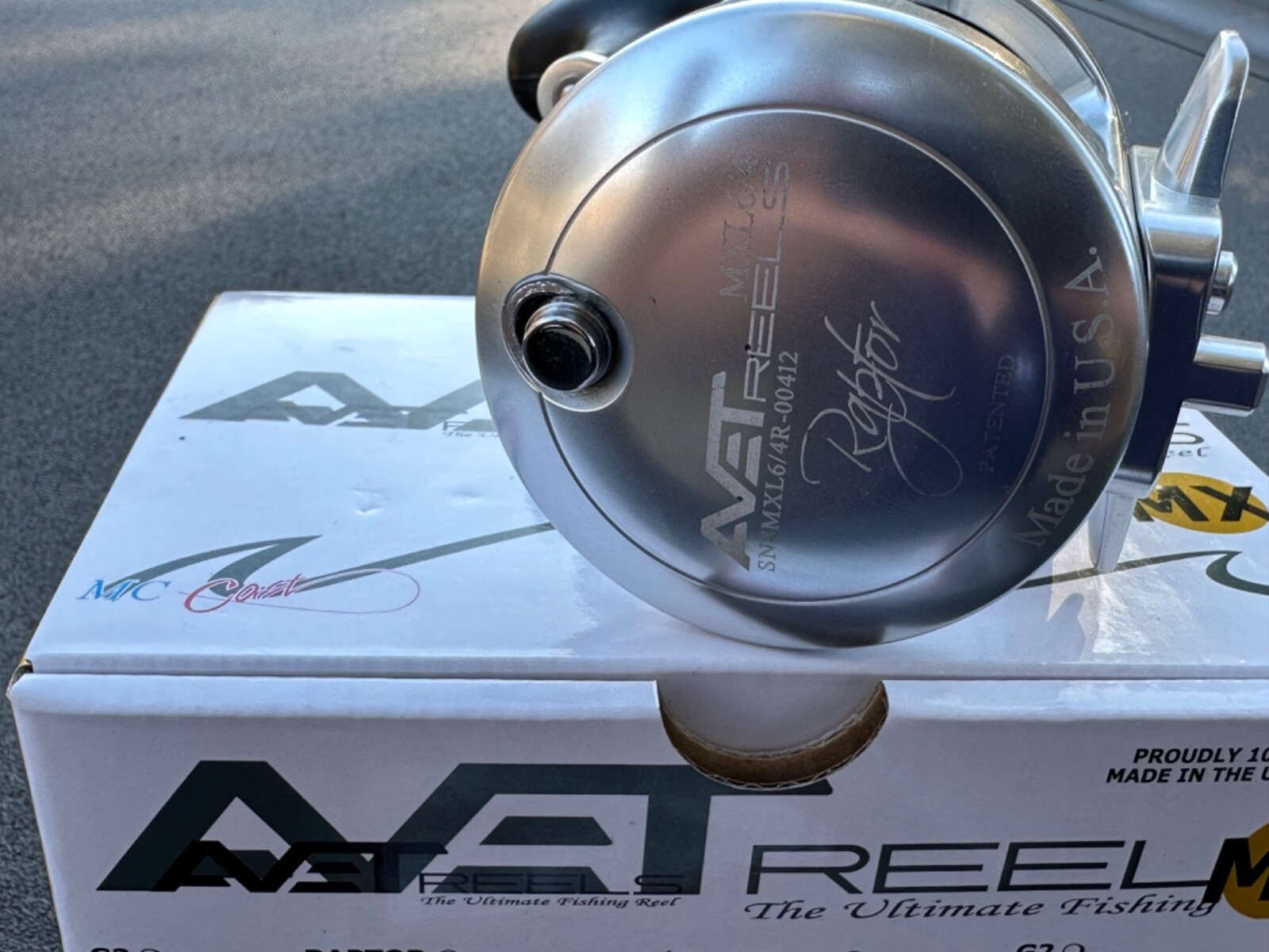 BRAND NEW AVET G2 MXL 6/4 R-00412 RAPTOR DEEP SEA TUNA FISHING REEL 2 SPPED