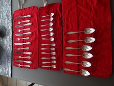 WMF Barock-Silberbesteck versilbert  u.a. WMF Patent 90 + Friodur 30 -teilig-TOP